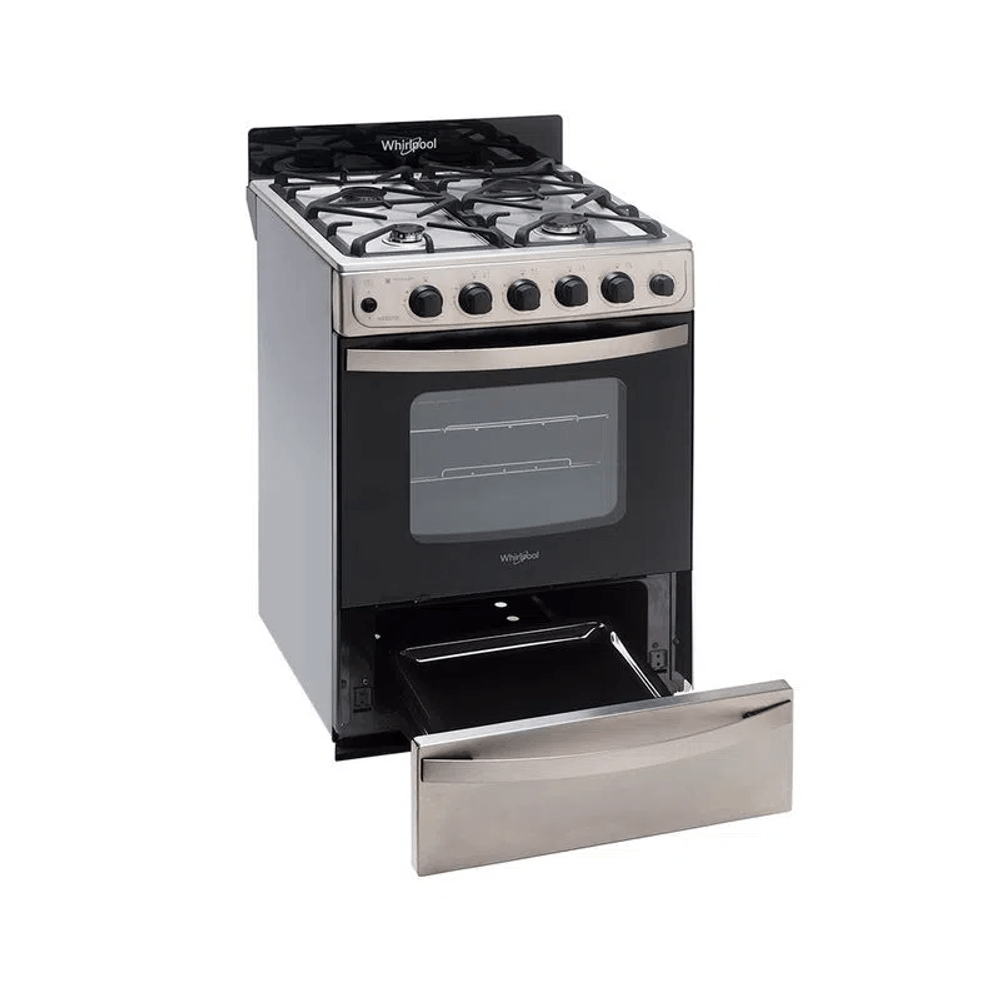 Cocina Whirlpool WFX57DI 4 Hornallas Multigas 56cm Inoxidable | tidi ...