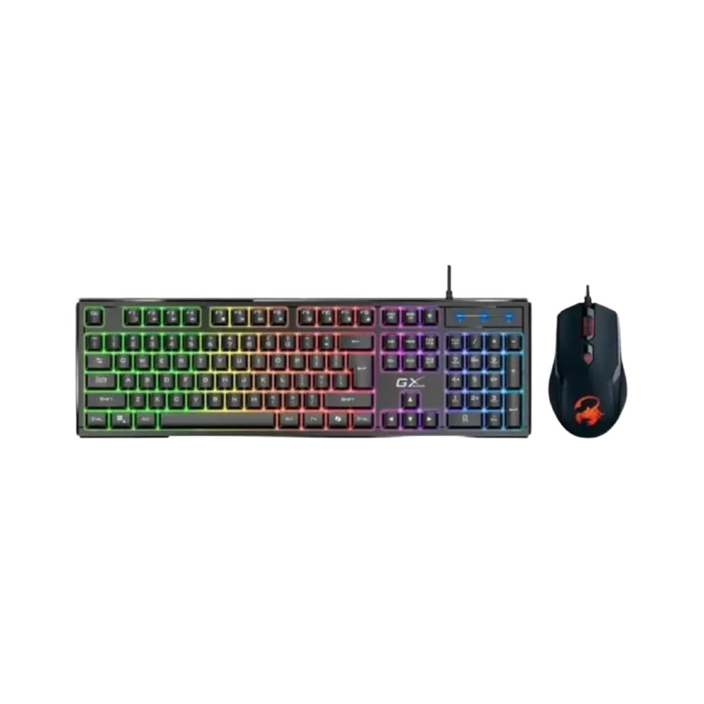 Kit Teclado y Mouse GENIUS Scorpion KM-GX6 Retroiluminado
